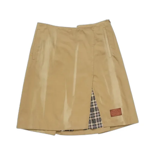 Twill Midi Skirt