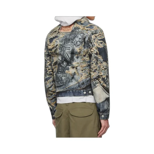 Printed Denim Jacket