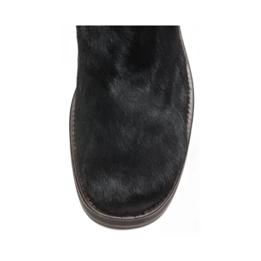 Round-Head Ankle Boots