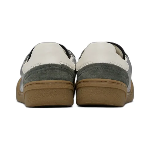 Round Toe Low-Top Sneakers
