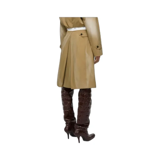 Twill Midi Skirt