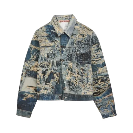 Printed Denim Jacket