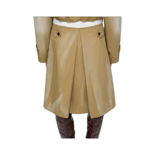 Twill Midi Skirt