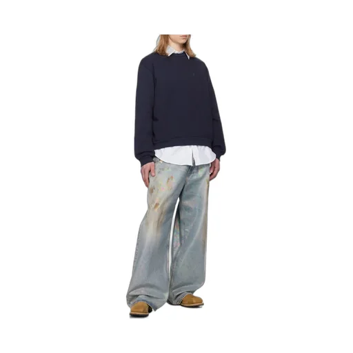 Long-Sleeved Crewneck Sweatshirt