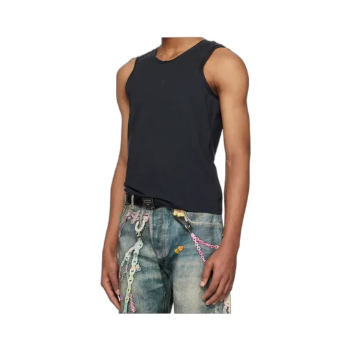 Logo Patch Jersey Tank Top