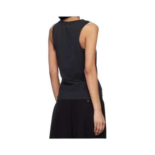 Logo Patch Jersey Tank Top