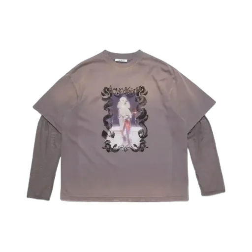 Layered Printed T-Shirt