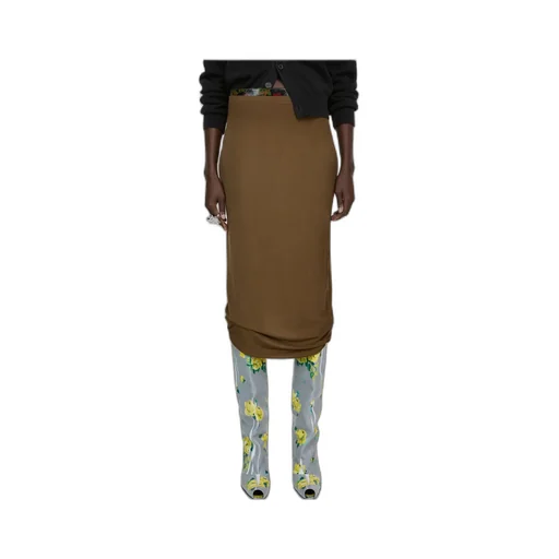 Elastic Waist Skirt