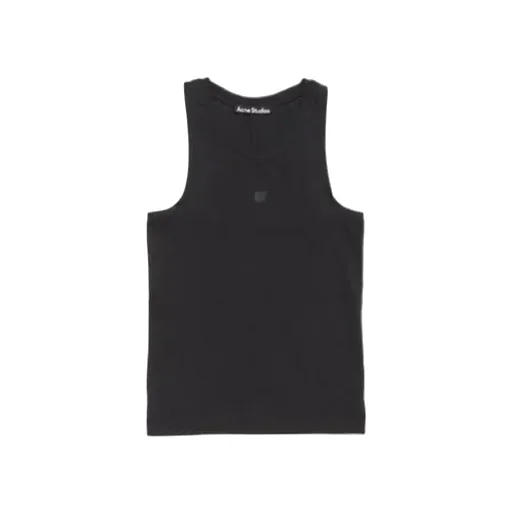 Logo Patch Jersey Tank Top