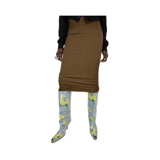 Elastic Waist Skirt