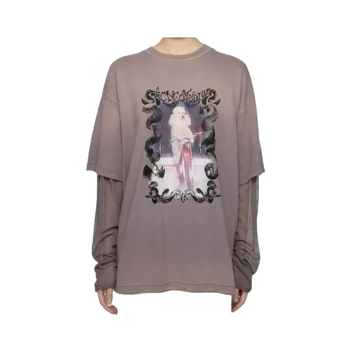 Layered Printed T-Shirt