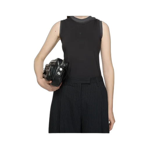 Logo Patch Jersey Tank Top
