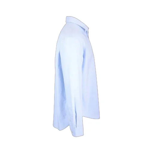 Logo Embroidered Long-Sleeved Shirt