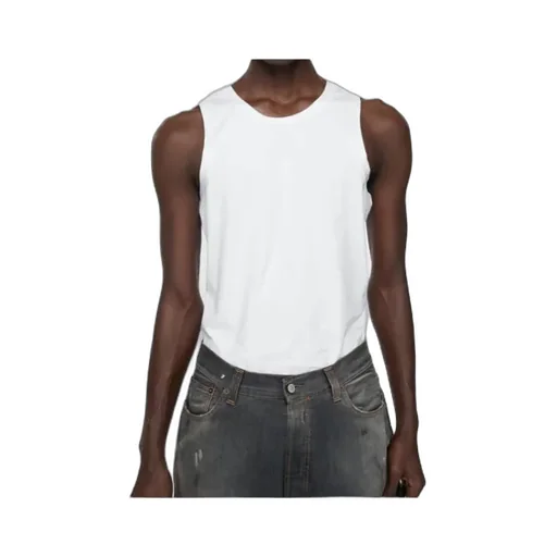 Logo Patch Jersey Tank Top