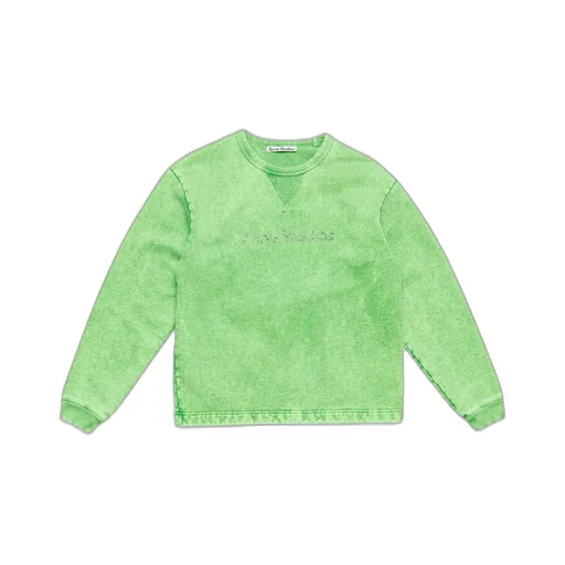 Logo Studded Crewneck Sweatshirt