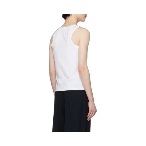 Logo Patch Jersey Tank Top