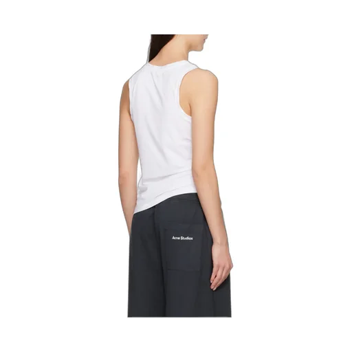 Logo Patch Jersey Tank Top