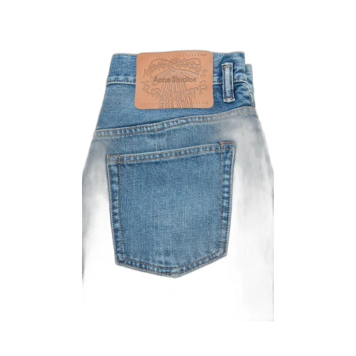 Gathered-Detailed Pocket Jeans