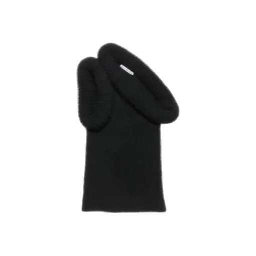 Asymmetric Rib-Knit Long Dress