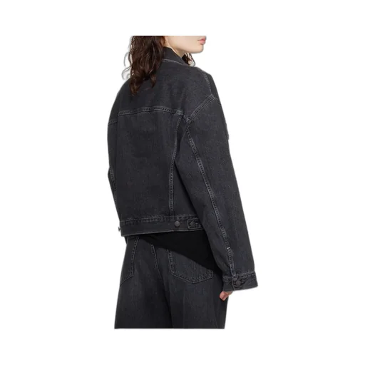 Long-Sleeved Denim Jacket