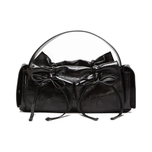 Pocket Detailed Top Handle Bag