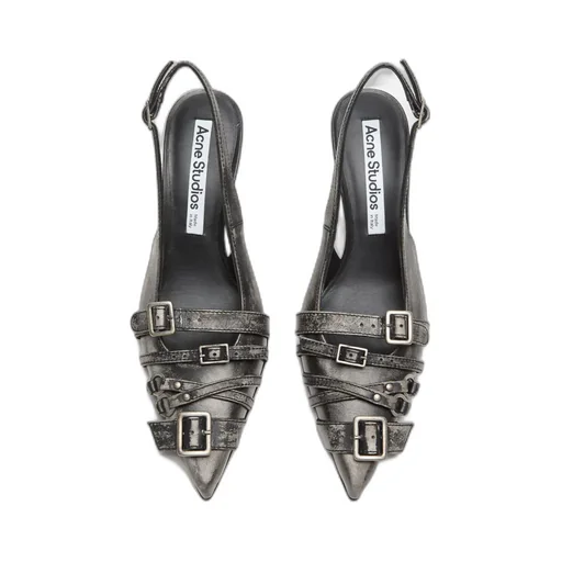 Logo High-Heeled Sandals