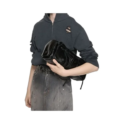 Pocket Detailed Top Handle Bag