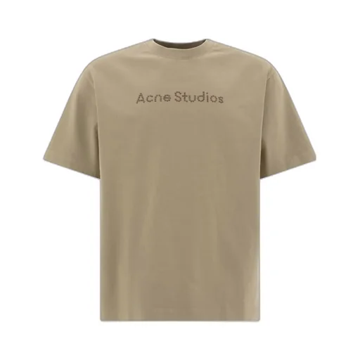 Logo Studded Crewneck T-Shirt