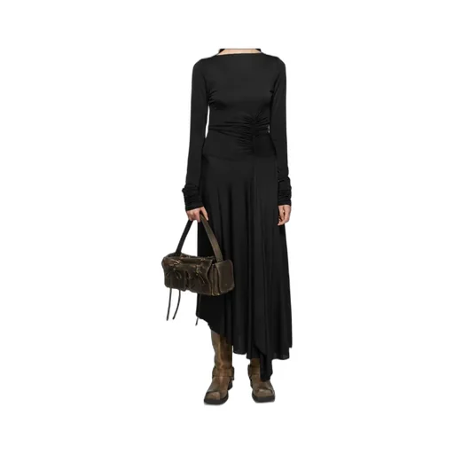 Open Back Long Sleeved Dress