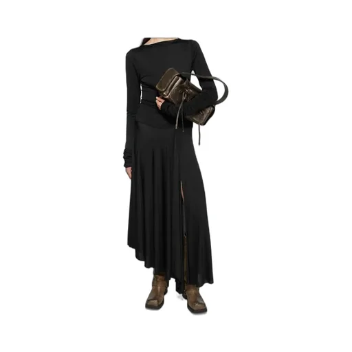 Open Back Long Sleeved Dress