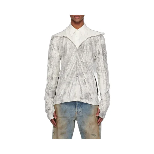 Zippered Dyed Hoodie