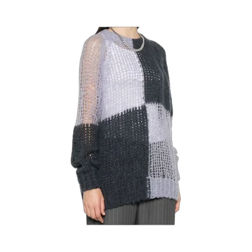 Colour-Block Knit Sweater