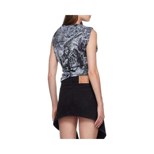 Graphic Printed Top
