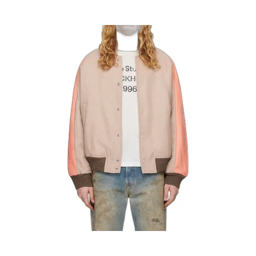 Wool-Blend Bomber Jacket