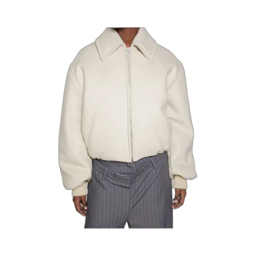 Wool-Blend Bomber Jacket