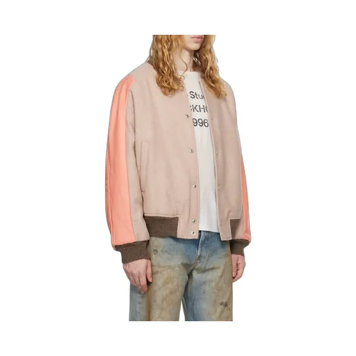 Wool-Blend Bomber Jacket
