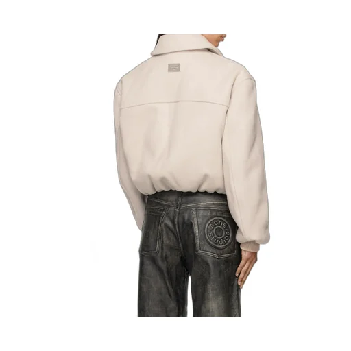 Wool-Blend Bomber Jacket