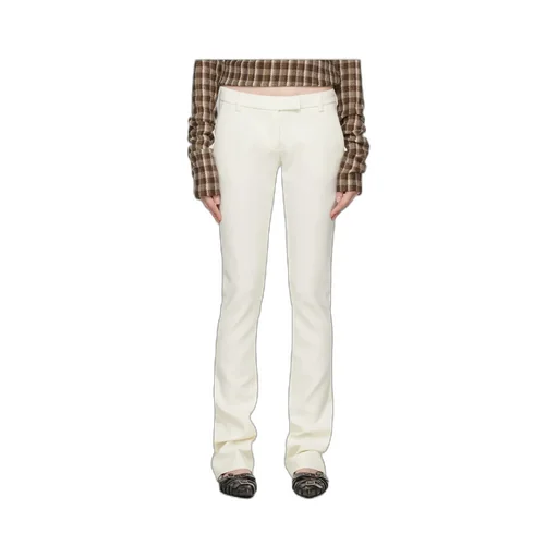 Belt-Loop Casual Pants