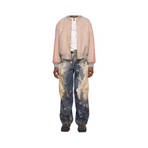 Wool-Blend Bomber Jacket