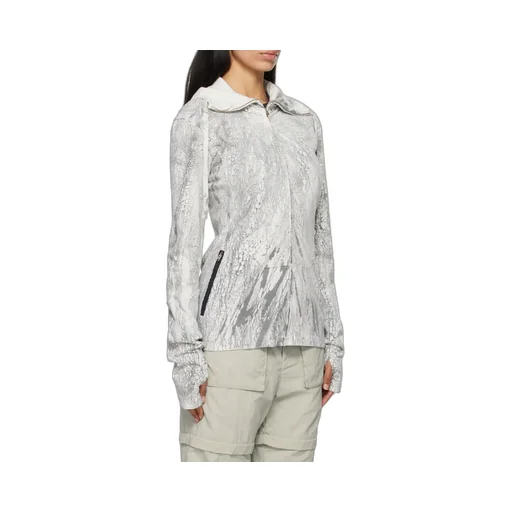 Zippered Dyed Hoodie