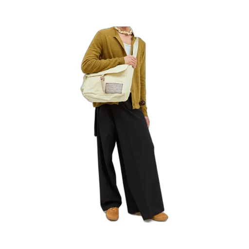 Buttoned Crewneck Sweater