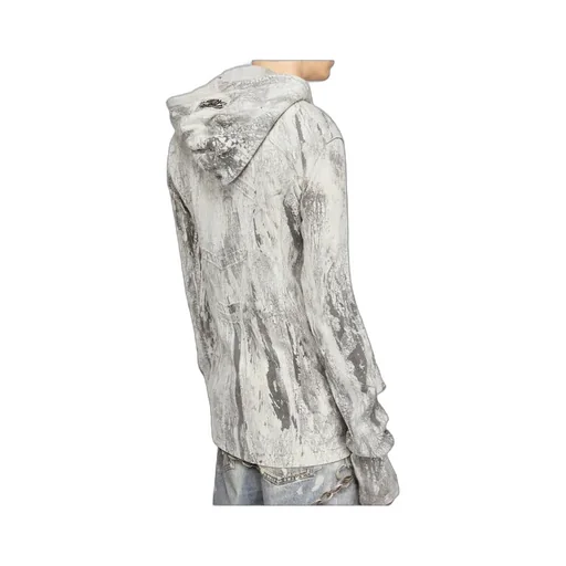 Zippered Dyed Hoodie