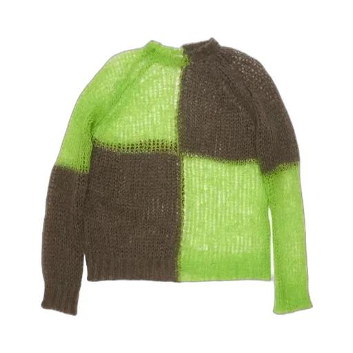 Colour-Block Knit Sweater