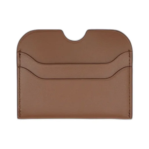 Logo Detailed Open Top Cardholder