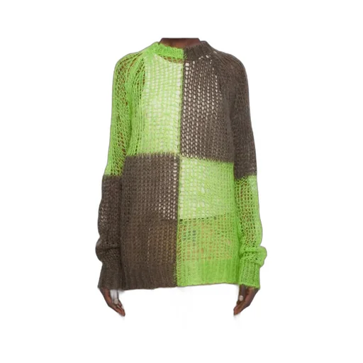 Colour-Block Knit Sweater