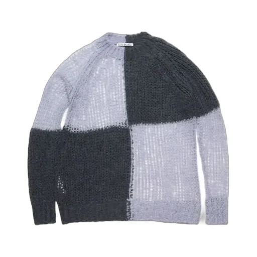 Colour-Block Knit Sweater