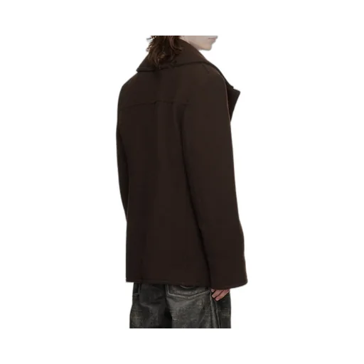 Zip Detailed Felted Jacket