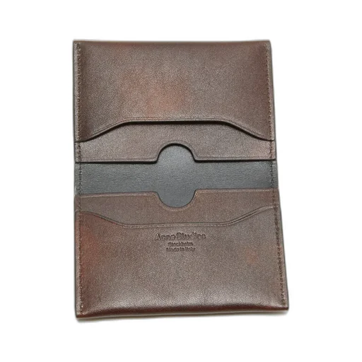 Logo Lettering Folded Wallet