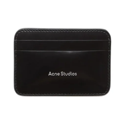 Logo Stamp Leather Wallet