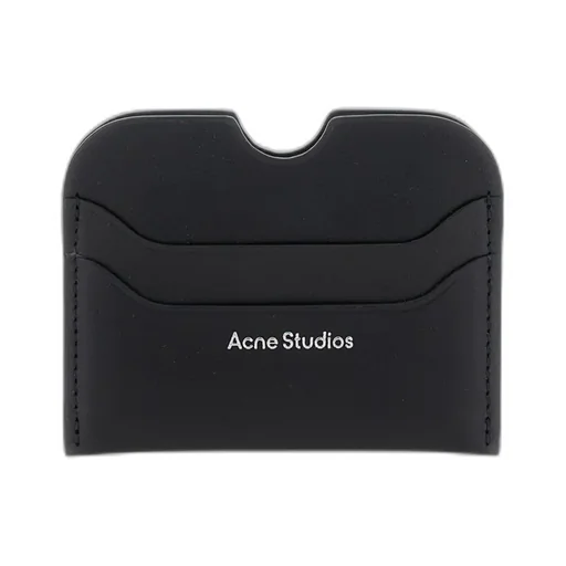 Logo Detailed Open Top Cardholder
